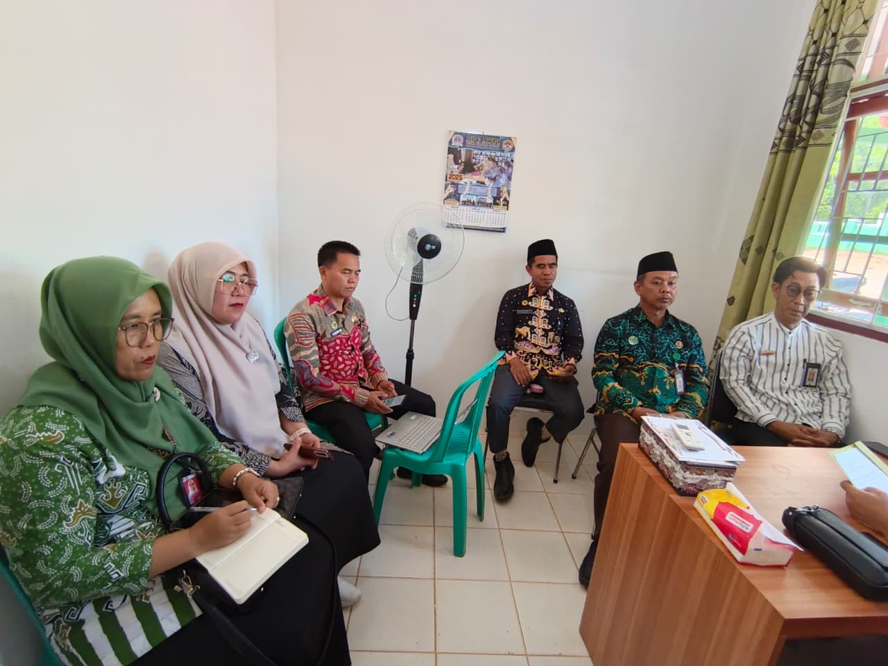 Kepala MTsN 1 Way Kanan Hadiri Rapat Persiapan OMI 2025