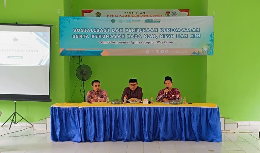 Kemenag Way Kanan Tekankan Keteladanan Guru dalam Pembinaan di MTsN 1 Way Kanan