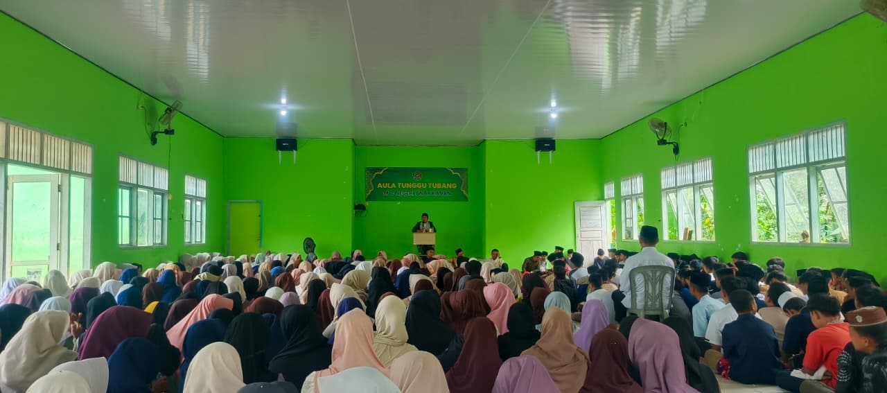 MTsN 1 Way Kanan Gelar Peringatan Isra Mi’raj Nabi Muhammad SAW dengan Penuh Khidmat