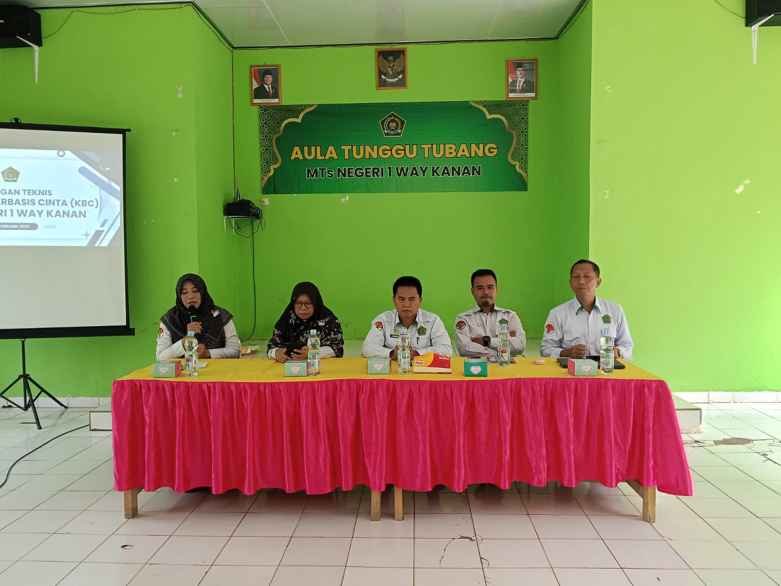 MTsN 1 Way Kanan Gelar Pelatihan Kurikulum Berbasis Cinta, Guru Dilatih Bangun Karakter Siswa