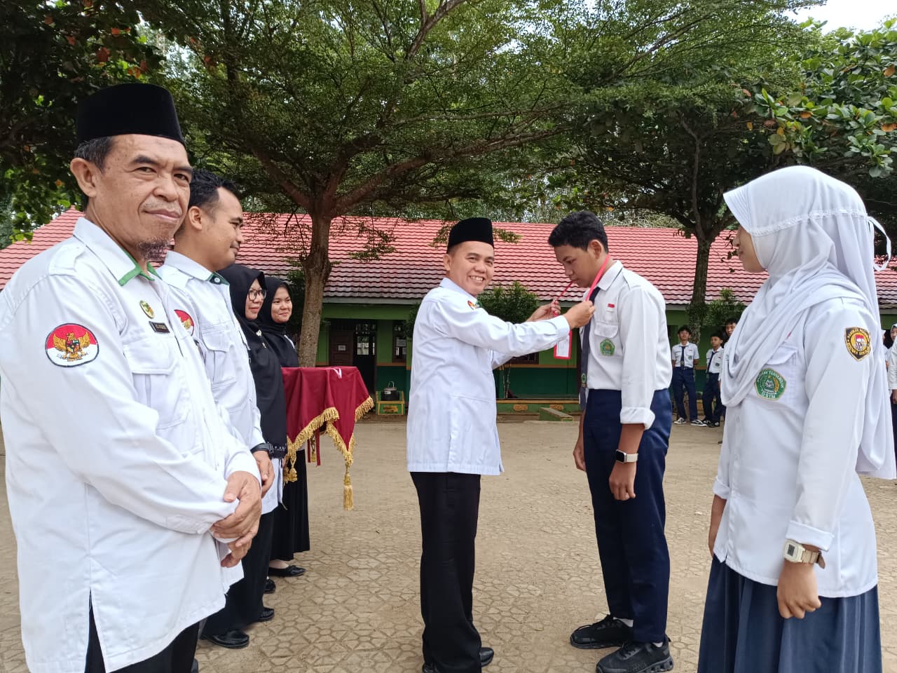 Siswa Kelas IX MTsN 1 Way Kanan Ikuti Latihan Ujian Madrasah 2025/2026